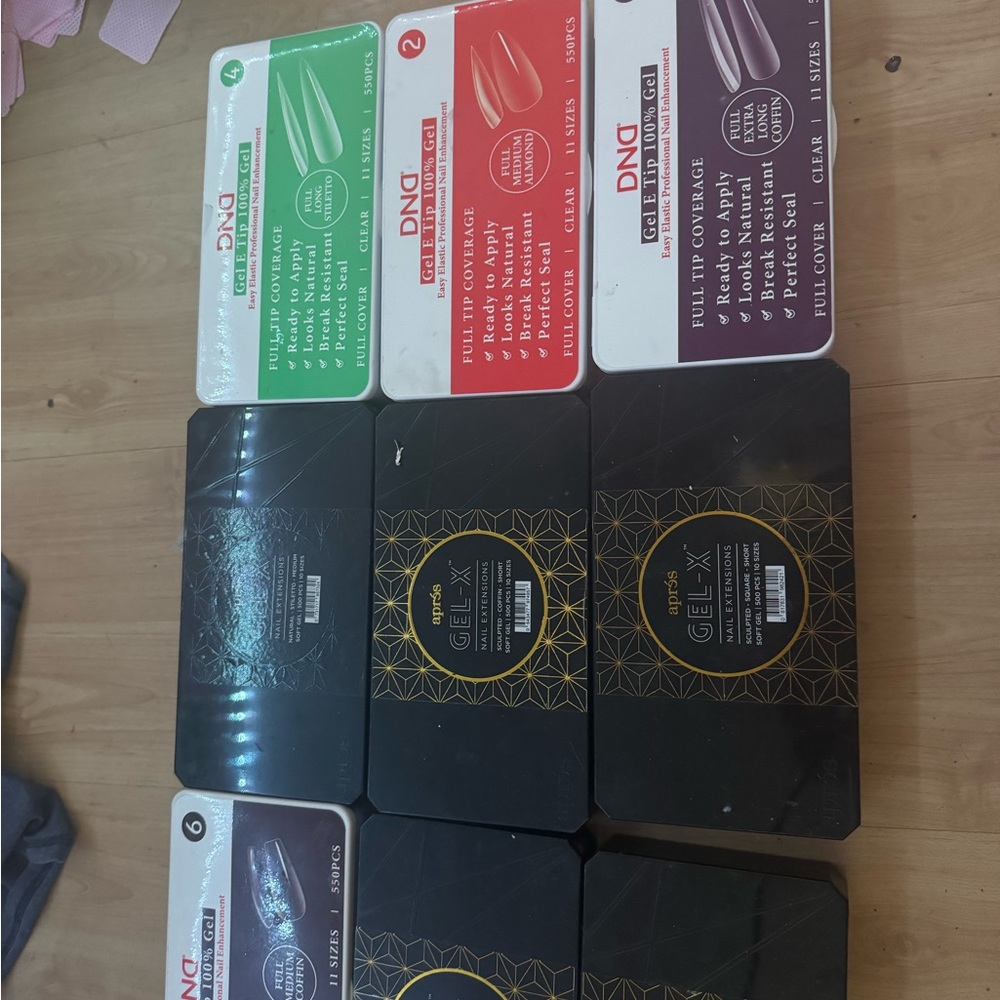 DNG and GelX Nail Cover Sets